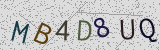 Visual CAPTCHA challenge