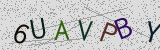 Visual CAPTCHA challenge