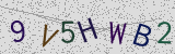 Visual CAPTCHA challenge
