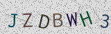 Visual CAPTCHA challenge