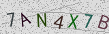 Visual CAPTCHA challenge