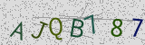 Visual CAPTCHA challenge
