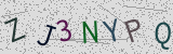 Visual CAPTCHA challenge