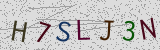 Visual CAPTCHA challenge
